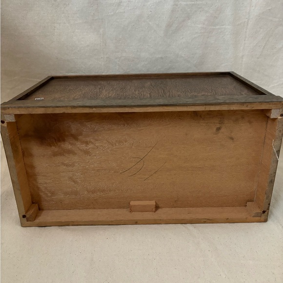 Japanese Vintage Jewelry Box with Brass hardware - Picture 2 of 5